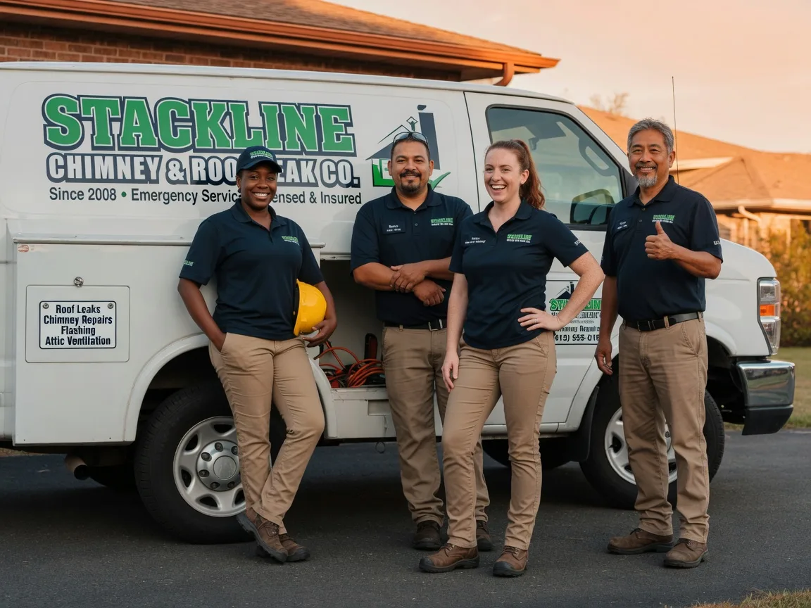 Chimney flashing repair company in Flinton, PA